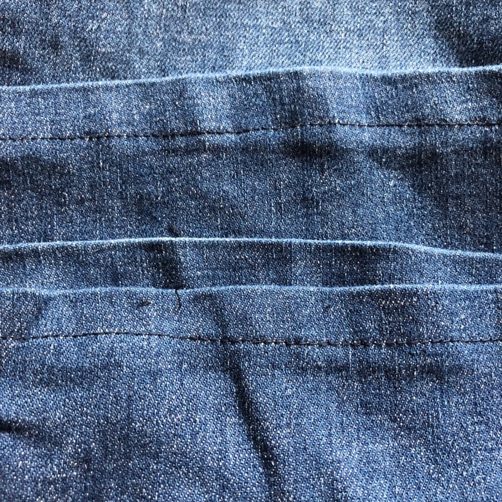 Pilcro Jeans Womens 28 Polished Mid Rise Bootcut Jeans Dark Wash Blue Hemp Blend - Picture 11 of 15